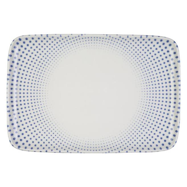 Harmony Blue Quadro Dikdörtgen Tabak 37 cm (33 * 23)