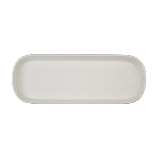 Transparan Mesa Oval Kayık 47 cm