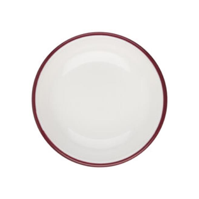 Modest Maroon Lona Çukur Tabak 10 cm 60 cc