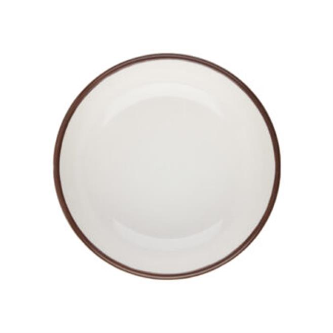 Modest Brown Lona Çukur Tabak 10 cm 60 cc