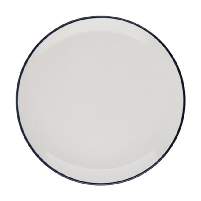 Modest Navy Lona Düz Tabak 21 cm