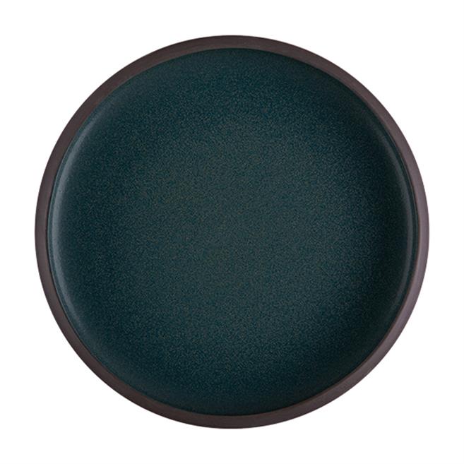 Teal Celesta Düz Tabak 22 cm