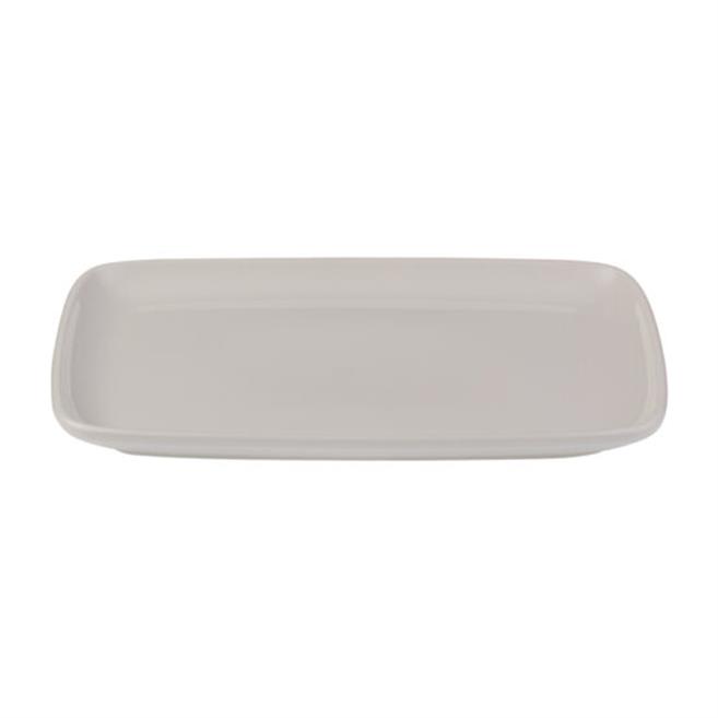 Transparent Quadro Rectangular Platter 31 cm (27 * 20)