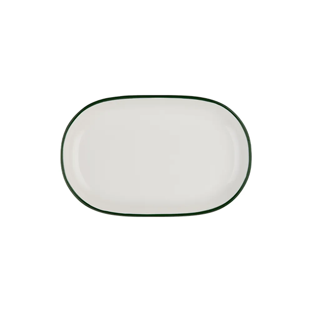 Modest Green Magnus Oval Kayık 33 cm