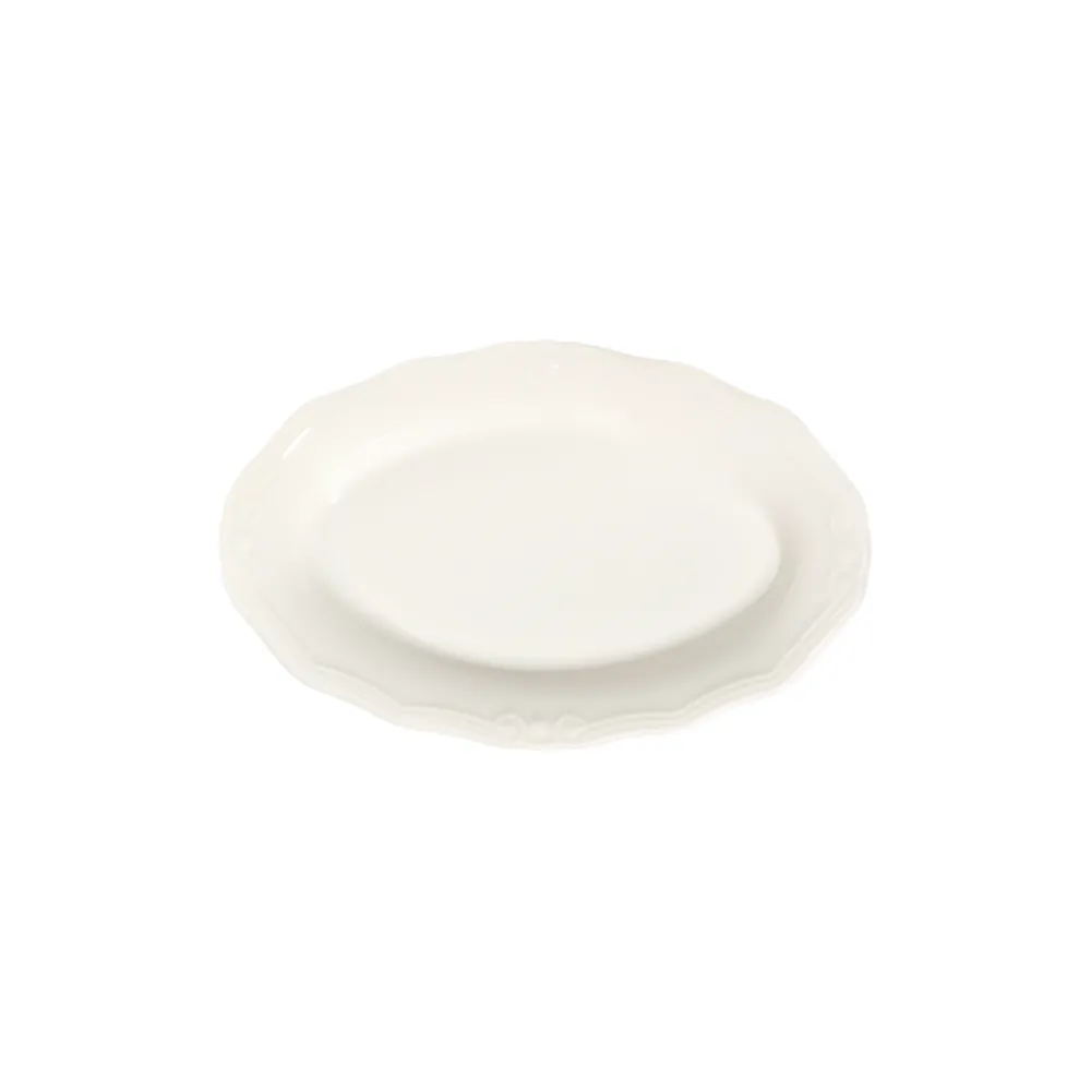 Transparan Tiffany Oval Kayık 32 cm