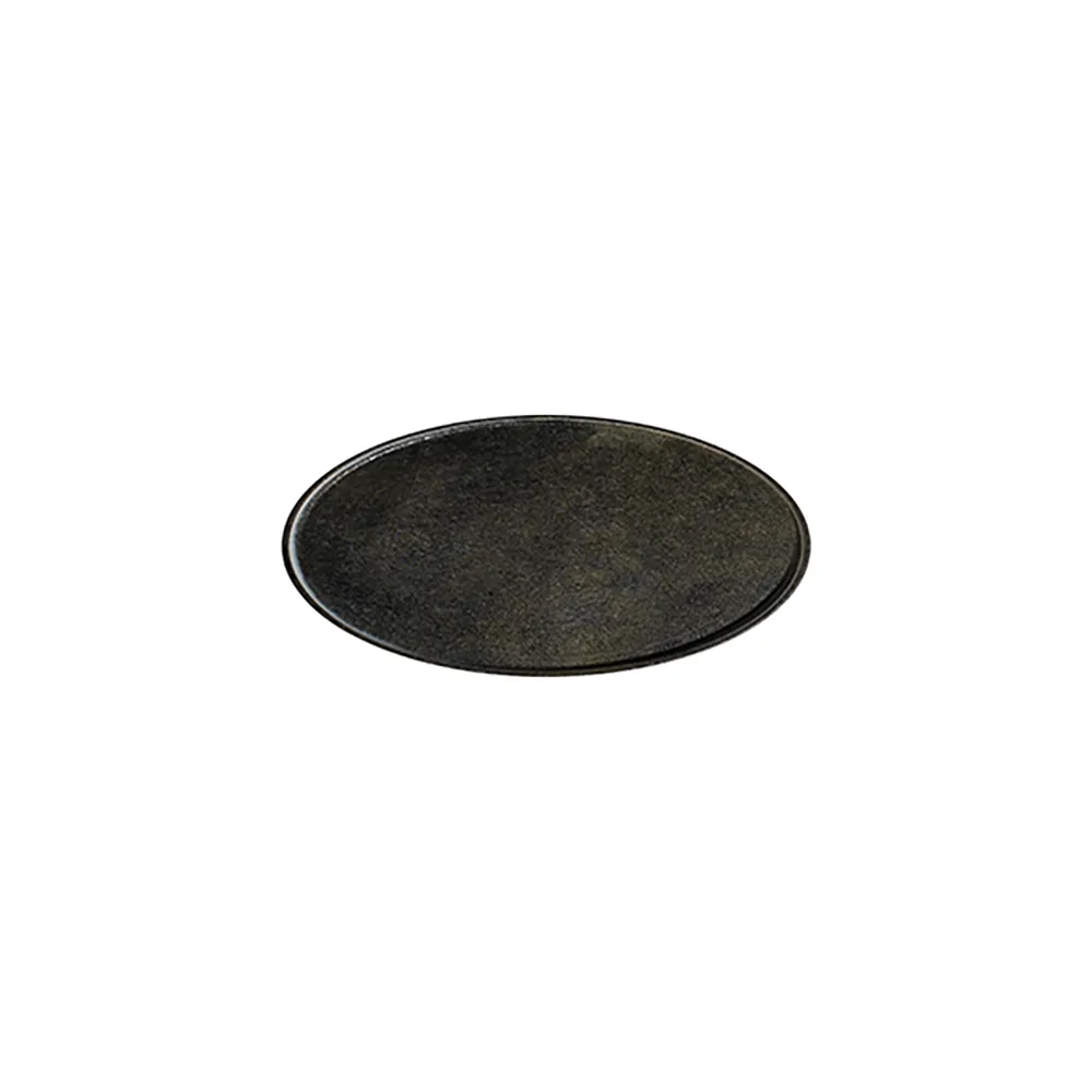Visto Black Stolt Oval Platter 26 cm