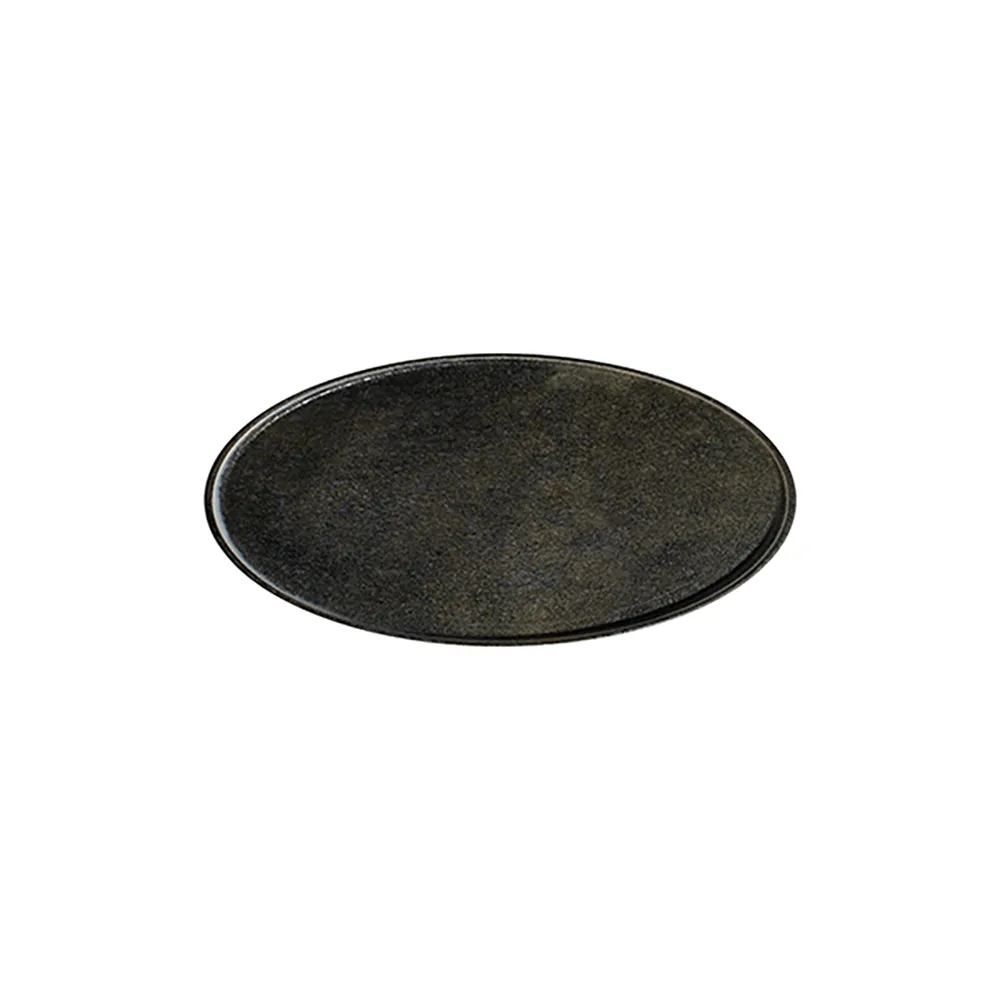 Visto Black Stolt Oval Platter 32 cm