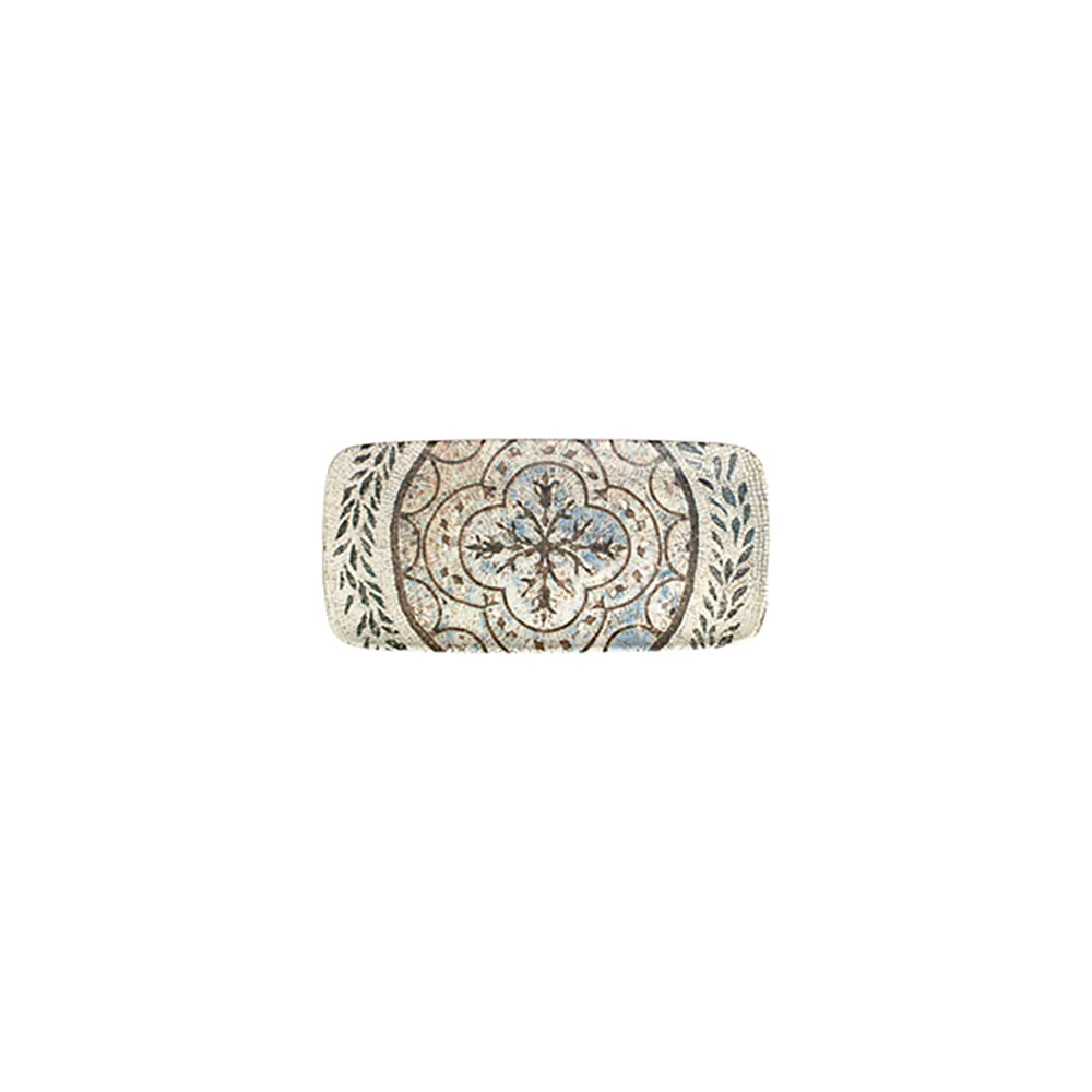 Pietra Quadro Rectangular Plate 22 cm (22 * 10)