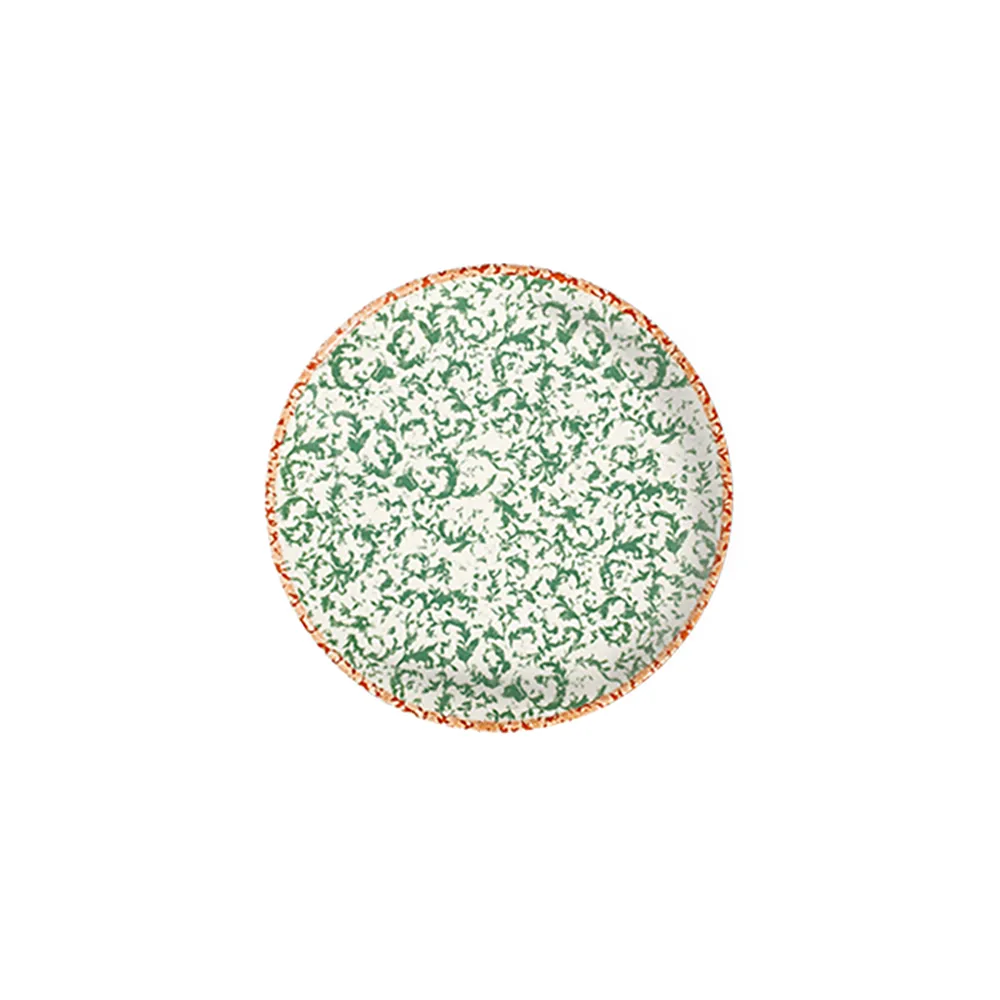 Venecia Green Lona Düz Tabak 25 cm