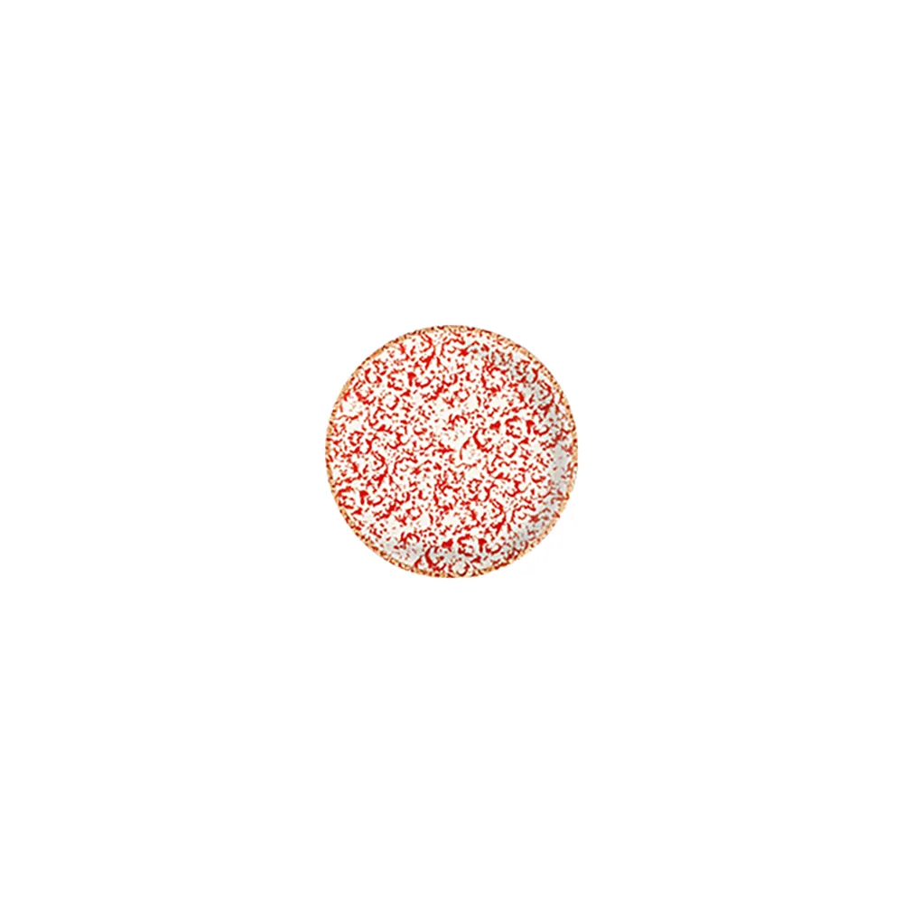 Venecia Maroon Lona Düz Tabak 15 cm