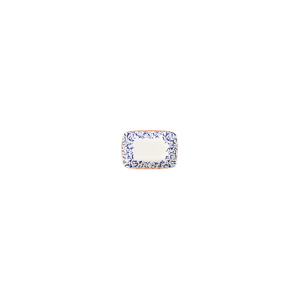 Venecia Navy W Quadro Dikdörtgen Kayık 11 cm (10 * 7)