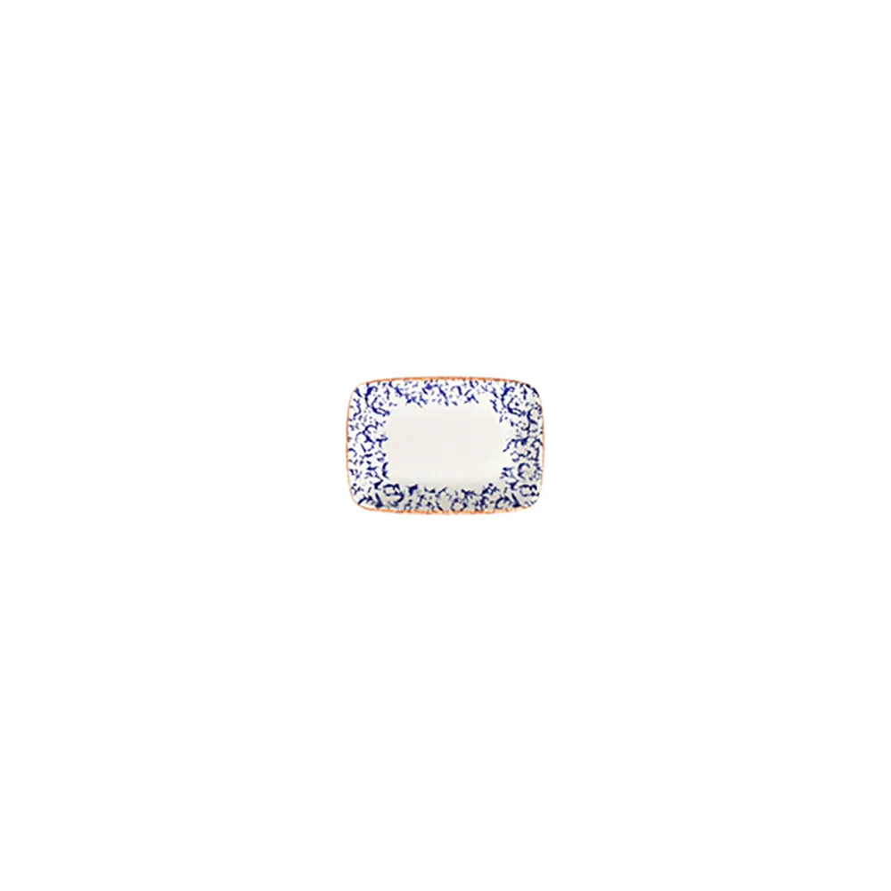 Venecia Navy W Quadro Dikdörtgen Kayık 13 cm (12 * 8)