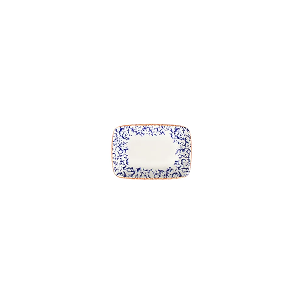 Venecia Navy W Quadro Dikdörtgen Kayık 15 cm (14 * 10)
