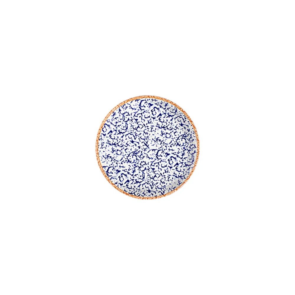Venecia Navy Lona Düz Tabak 19 cm