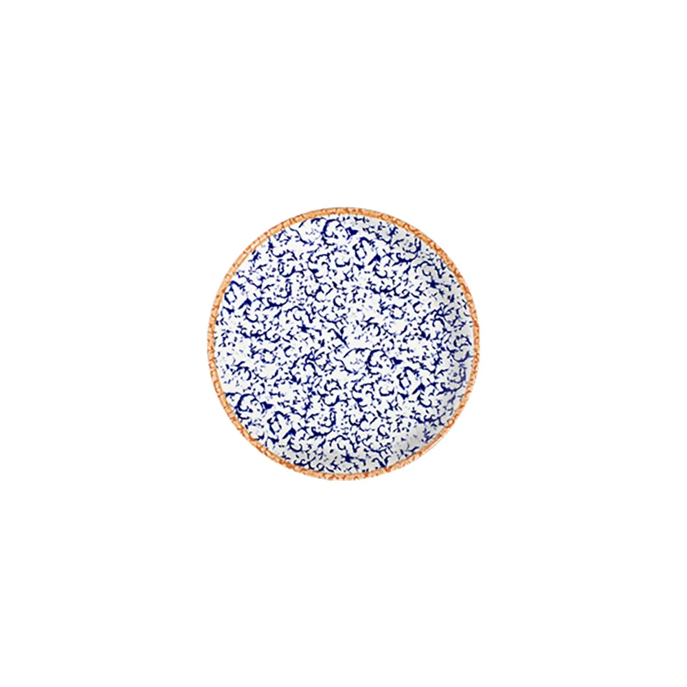 Venecia Navy Lona Düz Tabak 21 cm