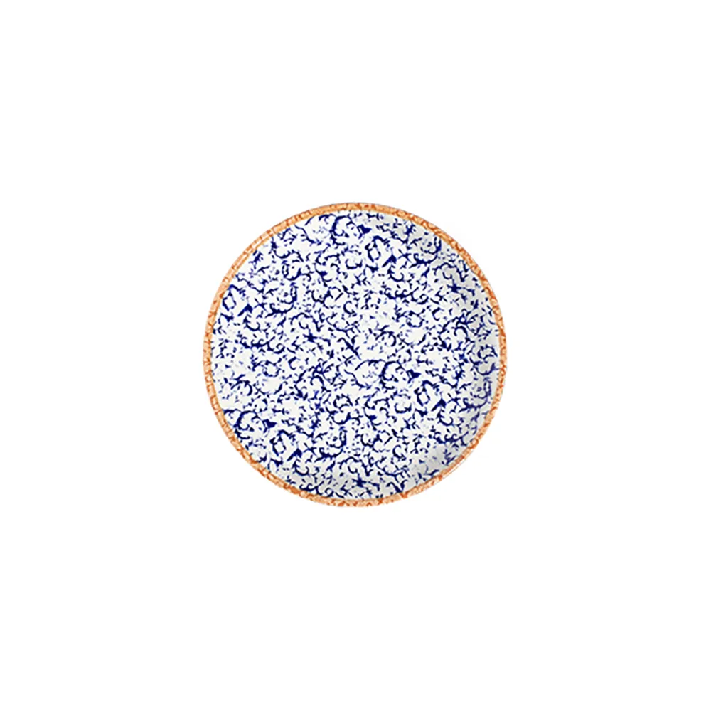 Venecia Navy Lona Düz Tabak 23 cm