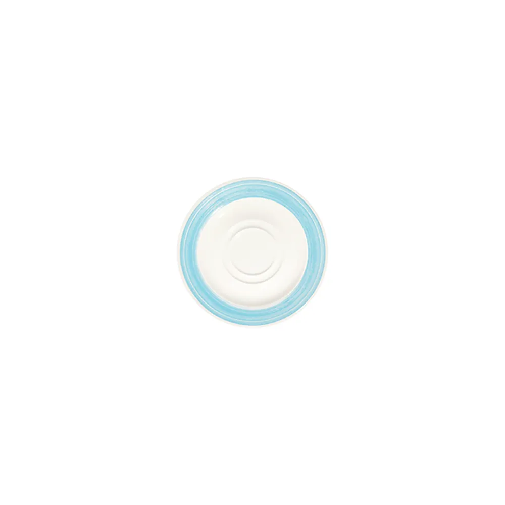 Fresh Blue Frame Fincan Tabağı 16 cm