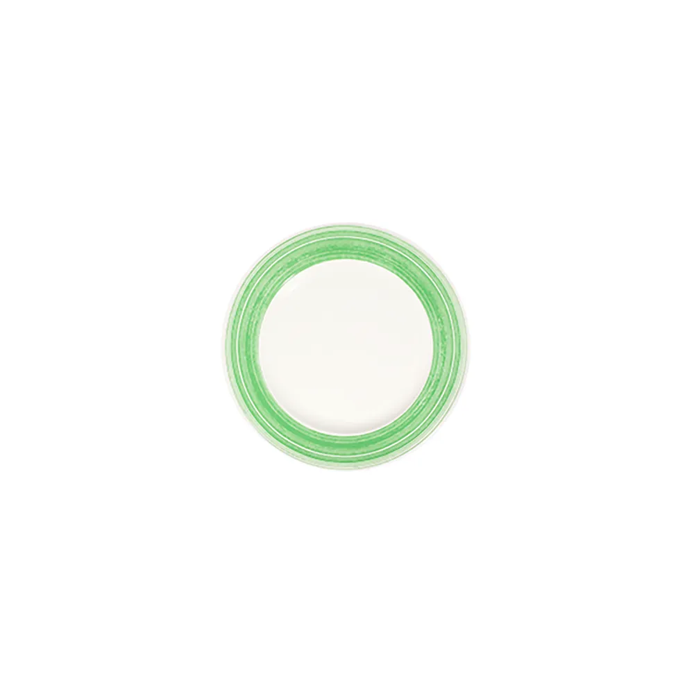 Fresh Green Frame Düz Tabak 19 cm