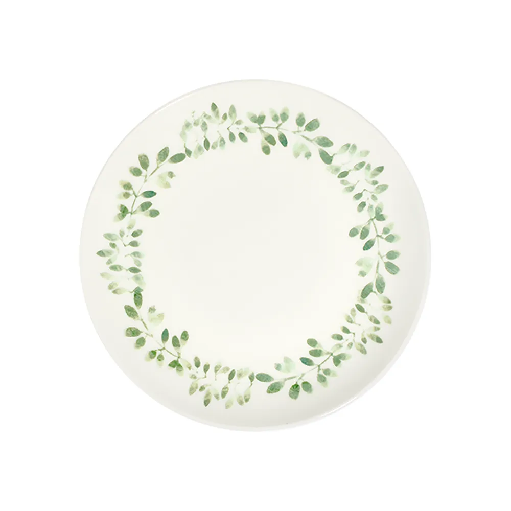 Garden Green  Tuval Flat Plate 25 cm