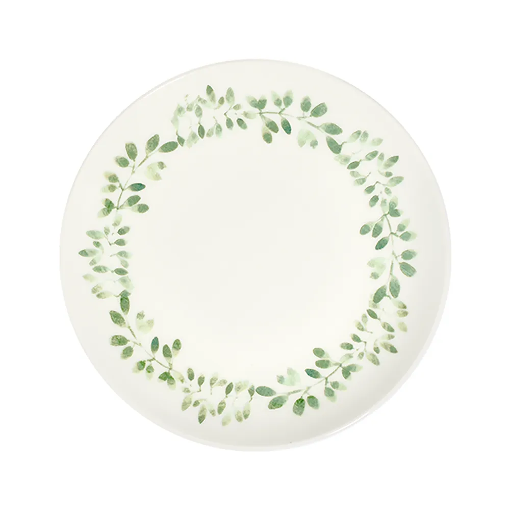 Garden Green Tuval Flat Plate 28 cm