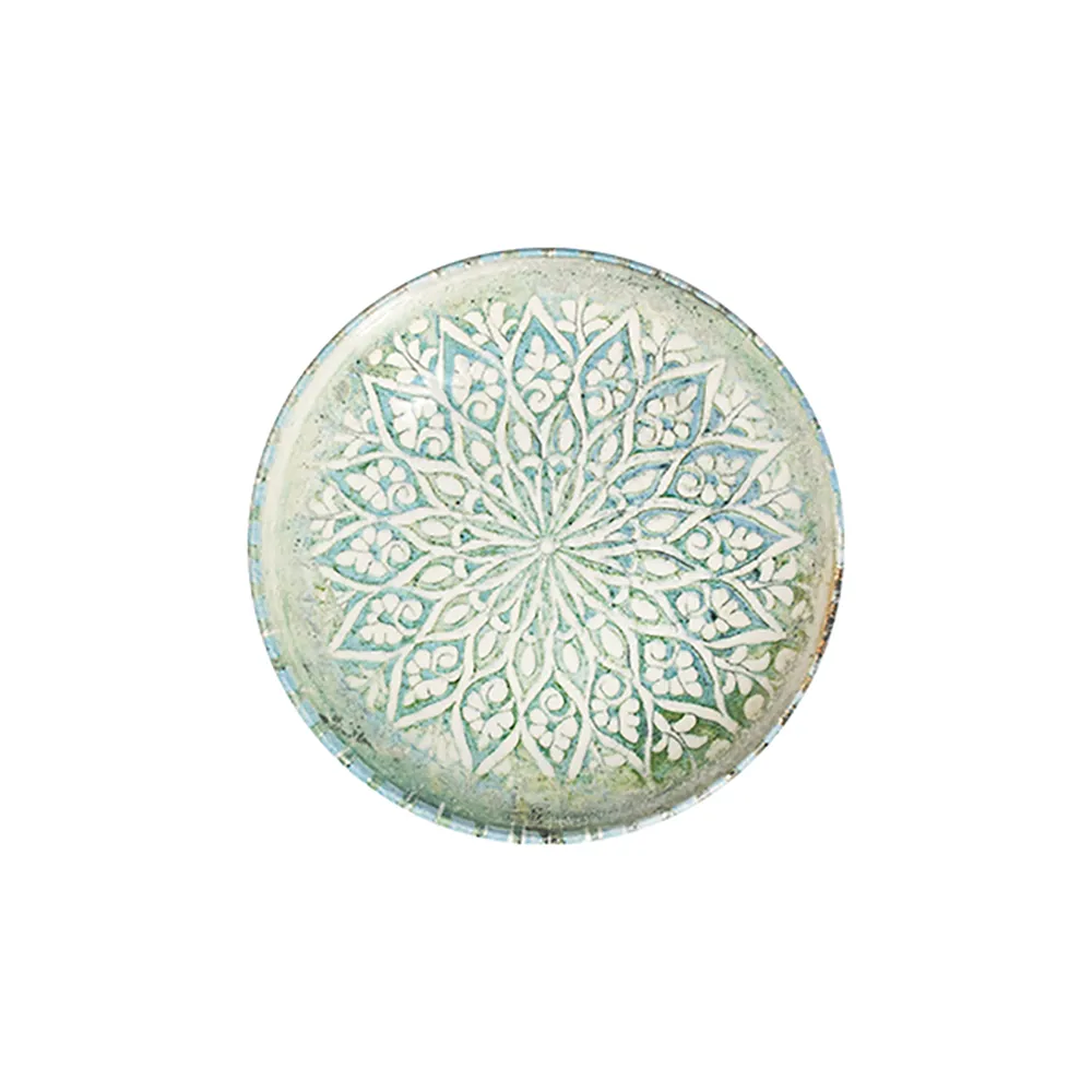 Granada Turquoise Tuval Deep Plate 20 cm