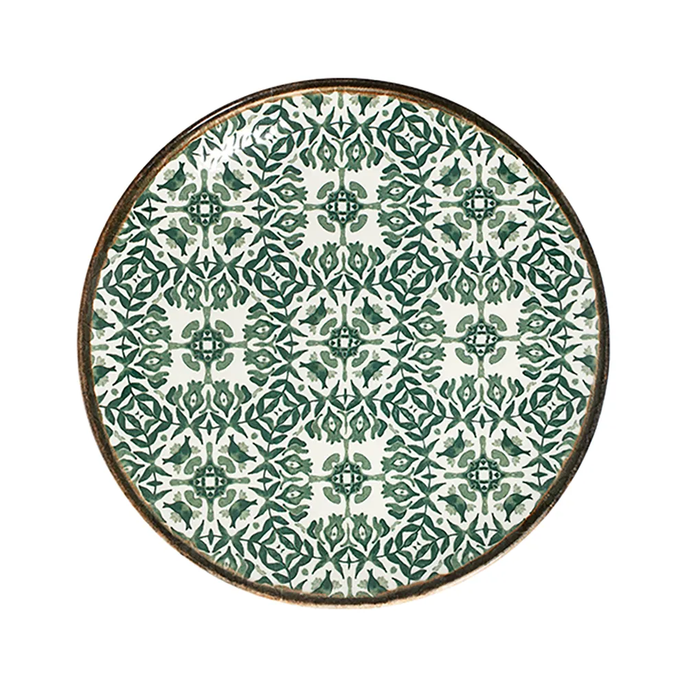 Seville Green Tuval Flat Plate 28 cm