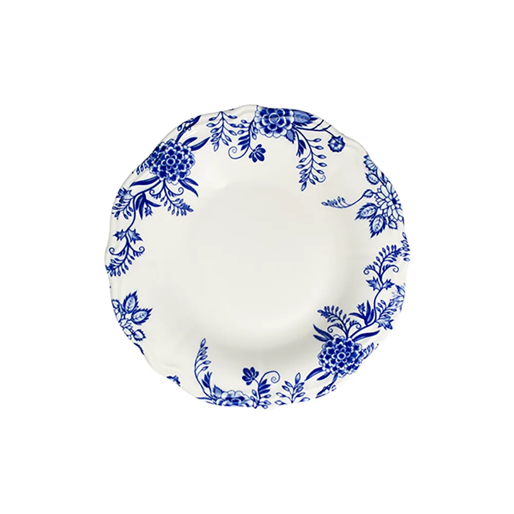 Silva Blue Fulya Deep Plate 22 cm