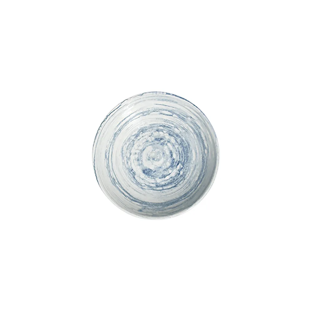 Swirl Blue Tuval Bowl 15 cm